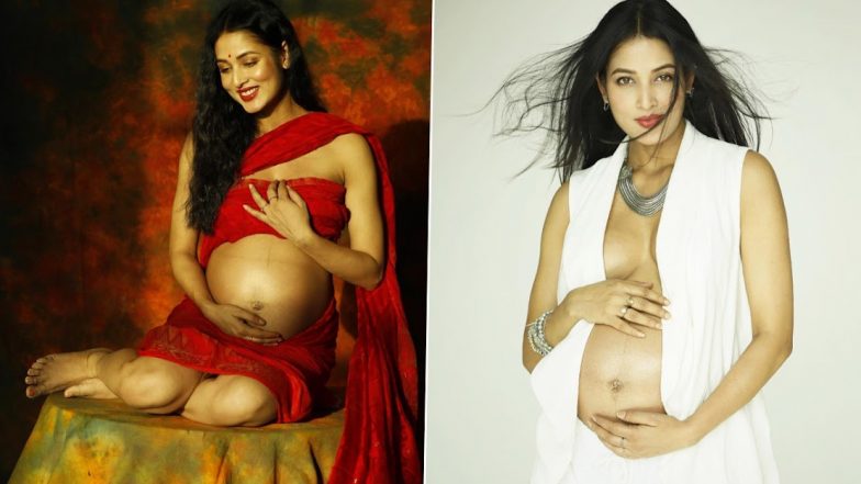 Vidisha Srivastava Bold Maternity Photoshoot: Bhabi Ji Ghar Par Hain फेम विदिशा श्रीवास्तव जल्द बनने जा रही हैं मां, बोल्ड मैटरनिटी फोटोशूट की तस्वीरें हईं वायरल (View Pics)