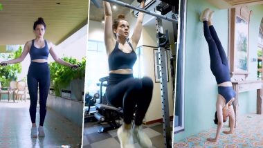 Kangana Ranaut Workout Video: Emergency के बाद एक्शन फिल्म के लिए खुद को तैयार कर रही हैं कंगना रनौत, जारी किया वर्काउट वीडियो (Watch Video)