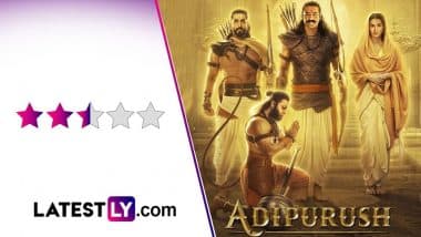 Adipurush Review: Prabhas और Kriti Sanon की एक्टिंग करती है प्रभावित, बचकाने डायलॉग और बेजान वीएफएक्स बनाता है फिल्म को बोझिल 