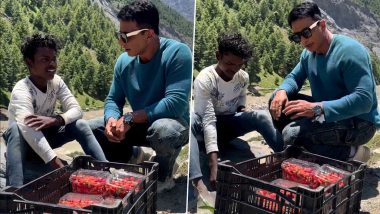 हिमांचल पहुंचे Sonu Sood ने Sooraj Kumar को लेकर दिखाई दरियादिली, खरीदी सारी स्ट्रॉबेरी, बोले - 'एक बिहारी सौ पर भारी' (Watch Video)