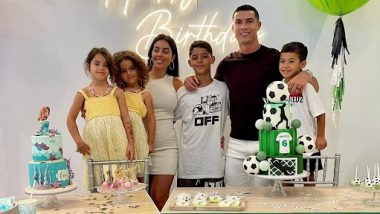 Cristiano Ronaldo  Son and Daughter Birthday: क्रिस्टियानो रोनाल्डो और जॉर्जीना रोड्रिग्ज ने मनाया बेटा मेटियो और बेटी ईवा मारिया का जन्मदिन, देखें इंस्टाग्राम पोस्ट