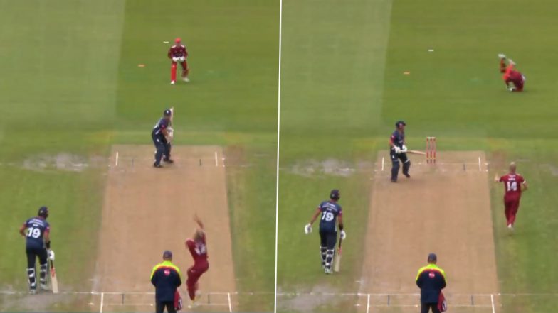 Jos Buttler Catch Video: विटैलिटी टी20 ब्लास्ट के मैच में जोस बटलर ने एक हाथ से पकड़ा खुबसूरत कैच, देखें वीडियो