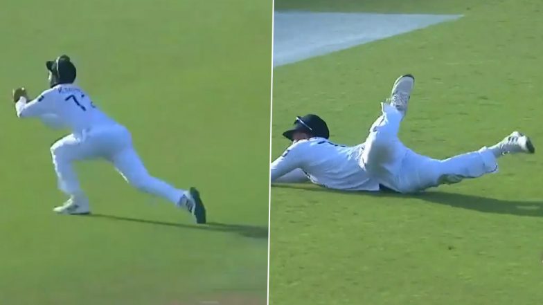 Kusal Mendis Running Backwards Catch Video: पाकिस्तान के खिलाफ दूसरे टेस्ट में कुसल मेंडिस ने पीछे की ओर दौड़ते हुए पकड़ा शानदार कैच, देखें वीडियो