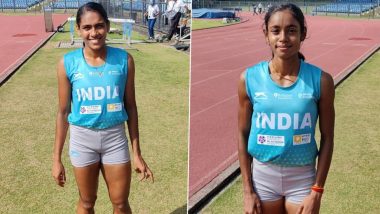 Sri Lanka Athletics National Championships 2023: श्रीलंका एथलेटिक्स नेशनल चैंपियनशिप में महिलाओं की 400 मीटर स्पर्धा में सोनिया बैश्य ने जीता स्वर्ण पदक, जिस्ना मैथ्यू ने रजत पदक जीता