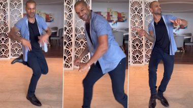 Shikhar Dhawan Dance Video: शिखर धवन ने 'ना रेडी' गाने पर किया डांस, देखें वीडियो