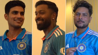 Team India's Photo Shoot in New Jersey: भारत बनाम वेस्टइंडीज वनडे सीरीज से पहले हार्दिक पंड्या, सूर्यकुमार यादव और अन्य भारतीय क्रिकेट टीम के खिलाड़ियों का न्यू जर्सी में हुआ फोटोशूट, देखें वीडियो