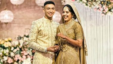 Sahal Abdul Samad and Reza Farhat Wedding: भारतीय मेंस फुटबॉल टीम के स्टार खिलाड़ी सहल अब्दुल समद ने रेजा फरहत के साथ रचाई शादी, देखें दोनों की खूबसूरत तस्वीरें