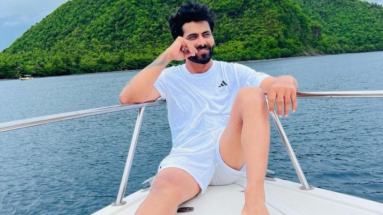 Ravindra Jadeja In Dominica: डोमिनिका की प्राकृतिक सुंदरता का आनंद लेते नजर आए रविंद्र जड़ेजा, सोशल मीडिया पर तस्वीर वायरल