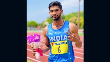 Asian Athletics Championships 2023: कृष्ण कुमार ने एशियाई एथलेटिक्स चैंपियनशिप में 800 मीटर दौर में जीता सिल्वर मेडल, भारत का मेडल टैली पहुंचा 17