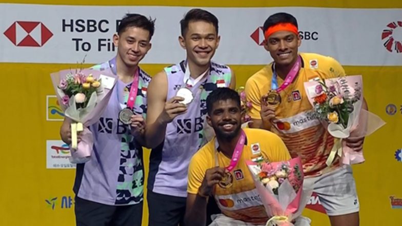 Korea Open 2023: सात्विकसाईराज रंकीरेड्डी-चिराग शेट्टी ने कोरिया ओपन में पुरुष युगल जीता खिताब