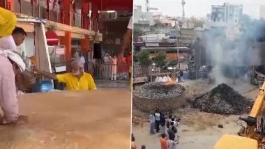 VIDEO: सीकर के बालाजी मंदिर में 2700 किलो रोटी का महाभोग, 25 हजार श्रद्धालुओं को बांटा जाएगा ये प्रसाद