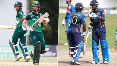 PAK A vs SL A Semifinal Live Streaming: एसीसी मेन्स इमर्जिंग टीम एशिया कप के सेमीफाइनल में आज पाकिस्तान ए से भिड़ेगी श्रीलंका ए की युवा टीम, यहां जानें कब- कहां और कैसे देखें लाइव प्रसारण