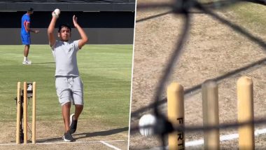 Duvin Malinga Bowling Video: डुविन मलिंगा ने अपने पिता के एक्शन में की गेंदबाज़ी, नेट्स में बिखेरा मिडिल स्टंप; वीडियो सोशल मीडिया पर वायरल
