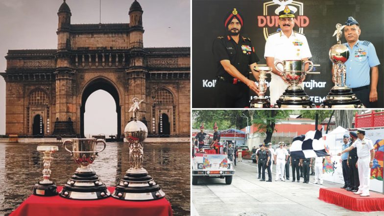 Durand Cup Trophy Tour: डूरंड कप ट्रॉफी टूर बड़े उत्साह के साथ मुंबई में आयोजित