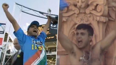 Sourav Ganguly Lords Celebration: आज ही के दिन लॉर्ड्स में दिखी थी दादा की 'दादागिरी', टी-शर्ट लहराते हुए मनाया था जश्न, देखें वीडियो