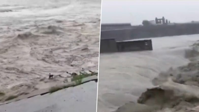 हरियाणा द्वारा हथिनीकुंड बैराज से यमुना में 1 लाख क्यूसेक से अधिक पानी छोड़ा गया, बनी बाढ़ की स्तिथि