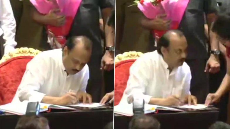 Maharashtra Politics: महाराष्ट्र की राजनीति में बड़ा उलटफेर, शिंदे-फडणवीस सरकार में अजित पवार बनें डिप्टी सीएम, 8 विधायकों ने भी ली मंत्री पद की शपथ- Video