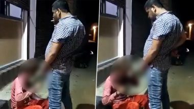 BJP Leader Pravesh Shukla Urinated on Tribal Man? बीजेपी नेता प्रवेश शुक्ला का आदिवासी युवक पर पेशाब करने का Video वायरल,  CM शिवराज ने दिए सख्त कार्रवाई के निर्देश