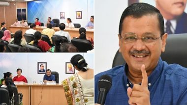 CM Kejriwal Interacts With MCD School Principals: केजरीवाल ने IIM अहमदाबाद में प्रशिक्षण लेने वाले 50 MCD स्कूल प्रिंसिपलों से मुलाकात की