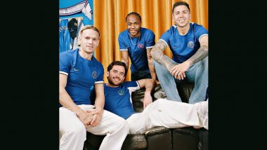 Chelsea Unveil New Sponsorless Kit: फुटबॉल क्लब चेल्सी ने आगमी सीज़न के लिए 90 के दशक से प्रेरित बिना स्पोंसर वाला टीम किट किया लांच, देखें Photo