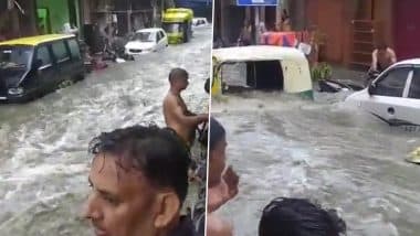 Delhi Rain: दिल्ली में भारी बारिश का कहर, कही नाला टूटा तो कही गिरे घर- Video