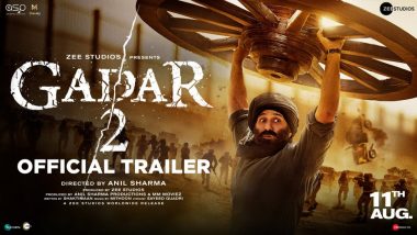 Gadar 2 Trailer: गदर-2 का ट्रेलर रिलीज, पाकिस्तान में सनी देओल का तहलका, होश उड़ा देंगे तारा सिंह के जोश भरे डायलॉग्स