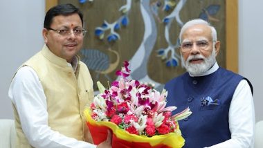 Uttarakhand CM Dhami Meets PM Modi: उत्तराखंड के सीएम धामी ने की पीएम मोदी से मुलाकात