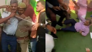 VIDEO: ABVP कार्यकर्ताओं ने गोरखपुर यूनिवर्सिटी में कुलपति को दौड़ा-दौड़ाकर पीटा, पुलिस से भी की मारपीट