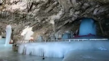 Amarnath Yatra 2023: अमरनाथ यात्रा शुरू, तीर्थयात्रियों का पहला जत्था गुफा मंदिर के लिए रवाना