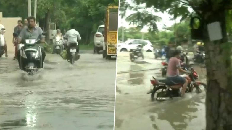 Gujarat Rain: गुजरात में भारी बारिश से सड़के जलमग्न, अहमदाबाद में कुछ इलाकों में भरा पानी, देखें वीडियो
