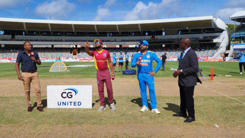 IND vs WI 1st ODI Live Score Update: टीम इंडिया के कप्तान रोहित शर्मा ने जीता टॉस, पहले गेंदबाजी करने का किया फैसला