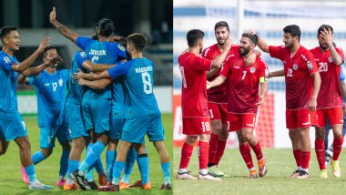 IND vs LBN, SAFF Championship 2023 Semifinal Live Streaming: सैफ चैंपियनशिप के सेमीफाइनल में लेबनान से भिड़ेगी भारतीय फुटबॉल टीम, यहां जानें कब-कहां और कैसे देखें लाइव मैच