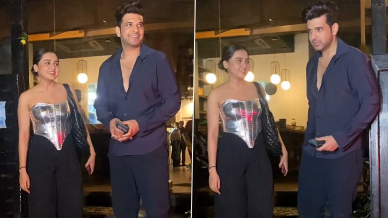 Tejasswi Prakash and Karan Kundrra: क्यूट कपल तेजस्वी प्रकाश और करण कुंद्रा साथ में हुए स्पॉट, यूजर्स का आया रिएक्शन (Watch Video)