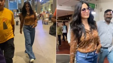 Katrina Kaif: कैटरीना कैफ के साथ सेल्फी लेने के लिए एयरपोर्ट पर उमड़ पड़े फैंस, एक्ट्रेस ने नहीं खोया अपना आपा (Watch Video)