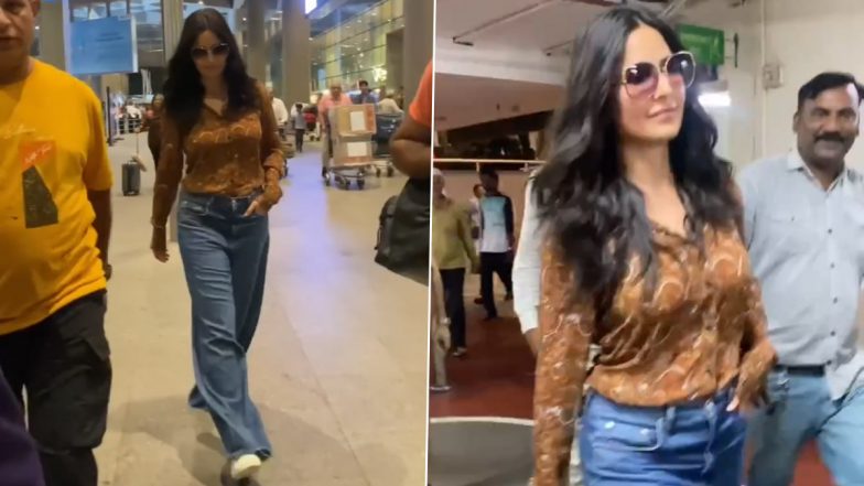 Katrina Kaif: कैटरीना कैफ के साथ सेल्फी लेने के लिए एयरपोर्ट पर उमड़ पड़े फैंस, एक्ट्रेस ने नहीं खोया अपना आपा (Watch Video)