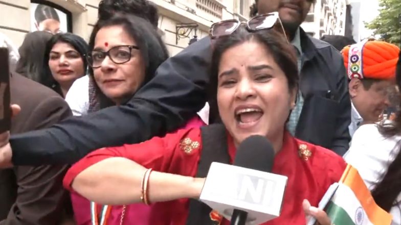 'Modi Hai Toh Mumkin Hai': प्रधानमंत्री नरेंद्र मोदी के पेरिस पहुंचने पर प्रवासी भारतीय महिला ने गाया गाना (Watch Video)