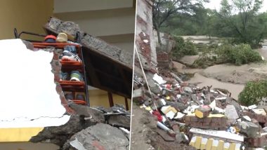 Building Portion Collapse In Mohali: पंजाब के मोहाली में भारी बारिश के चलते हादसा, बिल्डिंग का हिस्सा गिरा, रेस्क्यू ऑपरेशन जारी- Video