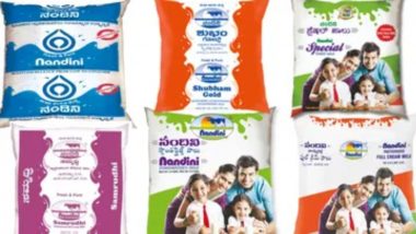 Milk Price Hike: कर्नाटक सरकार ने नंदिनी दूध का दाम 3 रुपये प्रति लीटर बढ़ाया, 1 अगस्त से प्रभावी होगा नया रेट