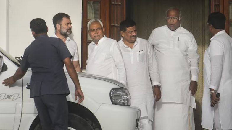 Opposition Meeting: विपक्षी गठबंधन I.N.D.I.A. की तीसरी बैठक आज से, मुंबई में सीट शेयरिंग पर चर्चा संभव