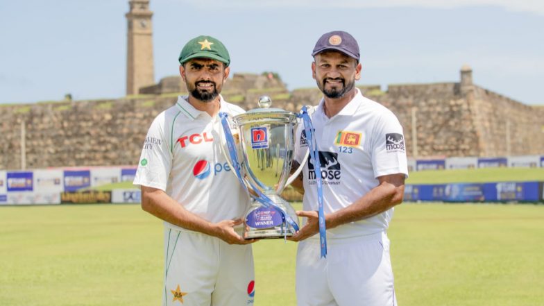 SL vs PAK 1st Test Day 2 Stumps: श्रीलंका के खिलाफ पहले टेस्ट में पाकिस्तान की स्तिथि मजबूत, दूसरे दिन के खेल ख़त्म होने तक 5 विकेट खोकर जोड़े 221 रन