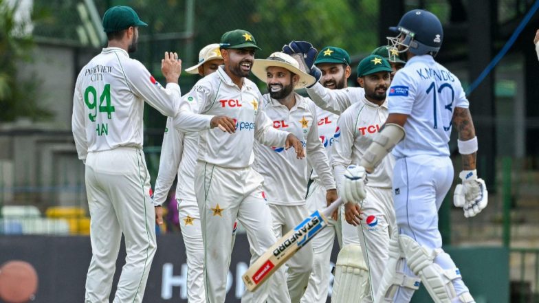 PAK vs SL 2nd Test 2023 Day 1: अबरार अहमद के विकेटो की चौका के वजह से पाकिस्तान ने श्रीलंका को दूसरे टेस्ट के पहले दिन 166 रन पर समेटा