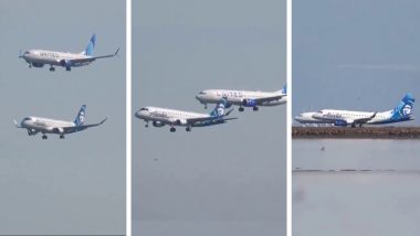 Parallel Landing Video: अद्भुत नजारा! आसमान में बेहद नजदीक आ गए 2 प्लेन, देखें एक साथ दो विमानों की खतरनाक लैंडिंग