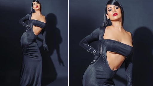 Poonam Pandey ने सिजलिंग ब्लैक आउटफिट पहन एक बार फिर गिराई बिजली, एक्ट्रेस की तस्वीर ने बढ़ाया सोशल मीडिया का तापमान (View Pics)