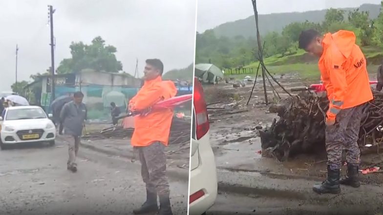Raigad Irshalgad Landslide Update: रायगढ़ के इरशालवाड़ी में लैंडस्लाइड के बाद अभी भी रेस्क्यू ऑपरेशन जारी, अब तक 22 शव बरामद- Video