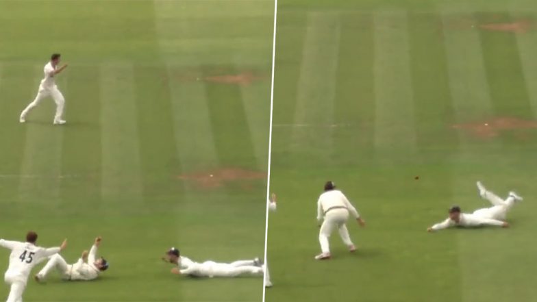 Will Jacks-Tom Latham Combine Catch: काउंटी चैम्पियनशिप मैच के दौरान विल जैक्स, टॉम लैथम ने मिलकर लपका अद्भुत कैच देखें वीडियो 