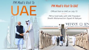 PM Modi UAE Visit: फ्रांस की सफल यात्रा के बाद पीएम मोदी अबू धाबी के लिए रवाना, यूएई के राष्ट्रपति से करेंगे मुलाकात