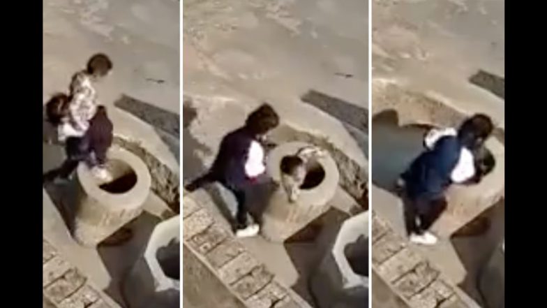 Shocking Video: छोटी बच्ची ने 4 साल के मासूम को कुएं में फेंका, खौफनाक वीडियो आया सामने