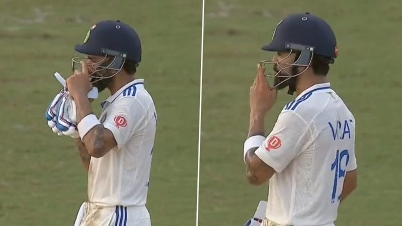 ‘Stealing Doubles Since 2012’ वेस्टइंडीज के खिलाफ दूसरे टेस्ट के पहले दिन विराट कोहली की मजेदार कमेंट स्टंप माइक में हुई रिकॉर्ड, देखें वायरल वीडियो