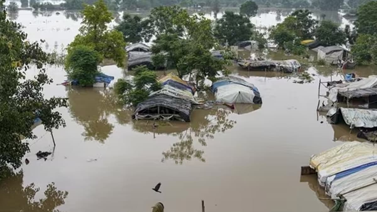 Flood Highlights: दिल्ली से लेकर यूपी-बिहार तक बाढ़ से बुरा हाल, उफान पर नदियां; Videos में देखें मंजर