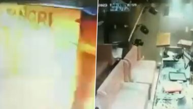 Himachal Pradesh Restaurant Blast Video: शिमला के रेस्टोरेंट में बड़ा धमाका, सिलेंडर ब्लास्ट का वीडियो आया सामने